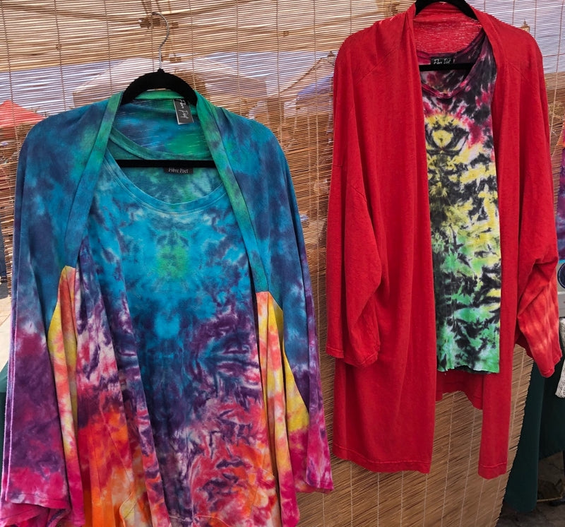 Japanese Shibori Meets Contemporary Tie Dye