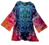 Boho Kimono Sleeve Jacket in Rainbow Sunset