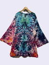 Kimono Sleeve Jacket in Rainbow Sunset