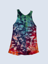 Women's Rainbow Sunrise Tie Dye Tank Top