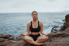 Hemp Yoga Shorty in Black