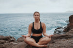 Hemp Yoga Shorty in Black