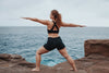 Hemp Yoga Shorty in Black