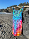 Sunset Tie Dye Women's Tank Top