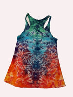 Sunset Tie Dye Women's Tank Top