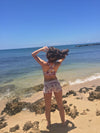 Yoga Short Purple Tie Dye